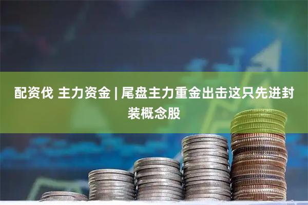 配资伐 主力资金 | 尾盘主力重金出击这只先进封装概念股