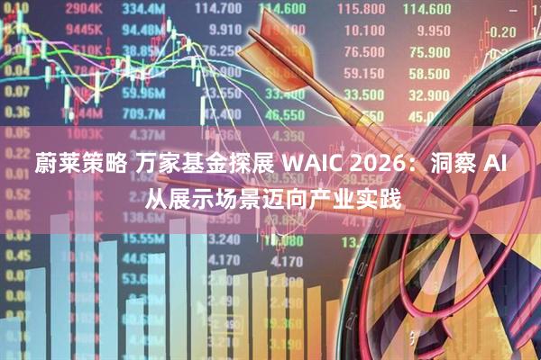 蔚莱策略 万家基金探展 WAIC 2026：洞察 AI 从展示场景迈向产业实践